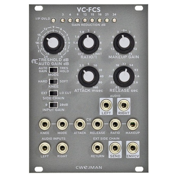 Cwejman VC-FCS Stereo Compressor - Front