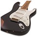 Fender Custom Shop 1955 Heavy Relic Stratocaster, Black Over Sunburst