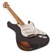 Fender Custom Shop 1955 Heavy Relic Stratocaster, Black Over Sunburst