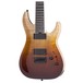 Schecter C-7 SLS Elite, Antique Fade Burst front close up