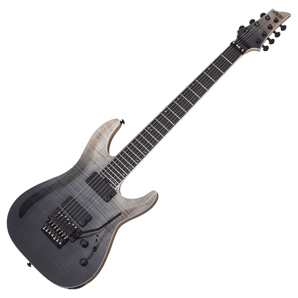 Schecter C-7 FR SLS Elite, Black Fade Burst