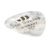 Dunlop Genuine Celluloid 12 Pick Pack Extra Heavy, White Pearl