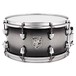 SJC Drums Custom 13 x 7 Snare Drum, Silver Sparkle Lacquer Burst