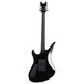 Schecter Synyster Custom, Gloss Black with Silver Pin Stripes