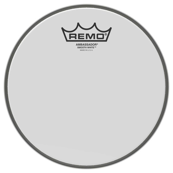 Remo Ambassador Smooth White 10'' Drum Head
