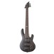 ESP LTD B-206SM 6 String Bass Guitar, See Thru Black Satin