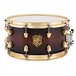 SJC Drums Custom 14 x 7 Snare Drum, Walnut Black Burst