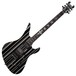 Schecter Synyster Custom-S, Gloss Black w/Silver Pin Stripes