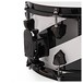 SJC Drums Custom 14 x 7 Snare Drum, Black & White Barber Shop