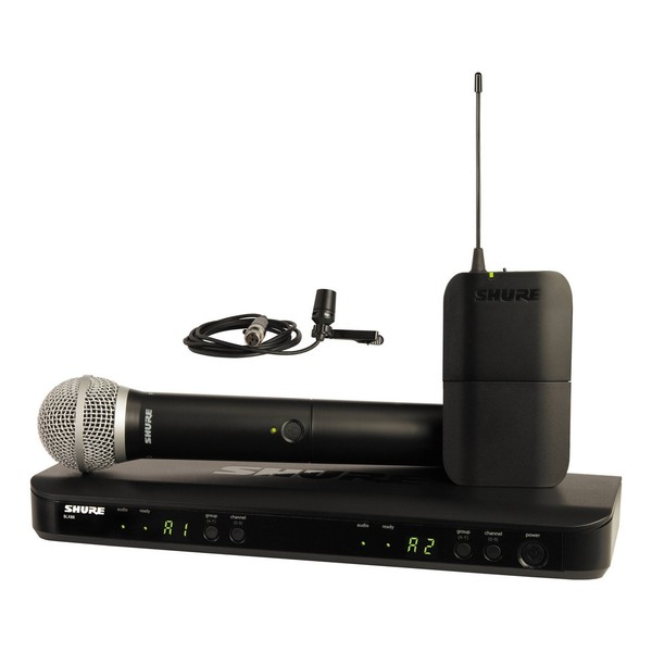 Shure BLX1288E/CVL-S8 Dual Wireless System with PG58 and CVL 1