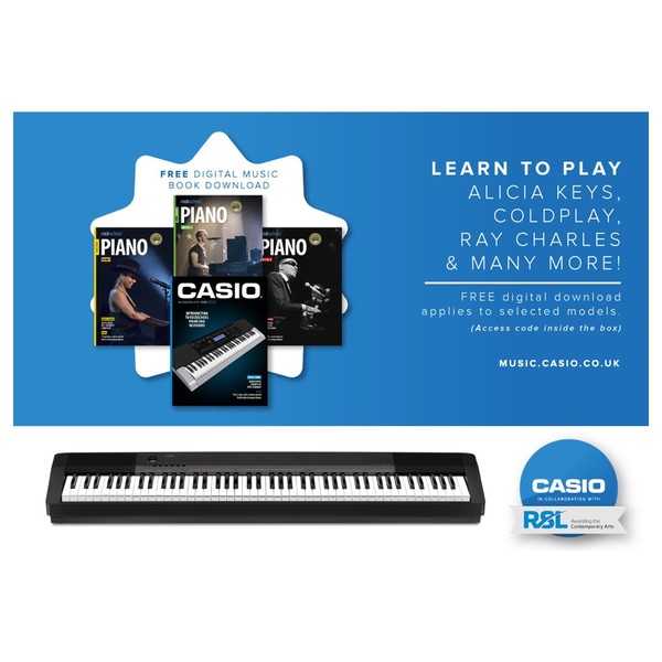 Casio CTK 7200 Portable Keyboard Box Opened at Gear4music