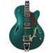 Schecter Coupe, Dark Emerald Green front close up