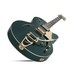 Schecter Coupe, Dark Emerald Green front angle away