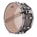 SJC Drums Custom 14 x 6.5 Snare Drum, Silver Satin Stain