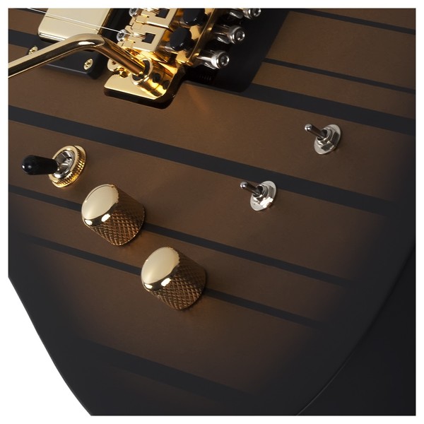 Schecter Synyster Custom-S Left Handed Guitar, Gold Burst