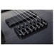 Schecter C-7 SLS Elite Left Handed, Black Fade Burst bridge
