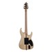 Schecter C-7 FR SLS Elite Left Handed, Black Fade Burst rear view