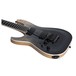 Schecter C-7 FR SLS Elite Left Handed, Black Fade Burst top view