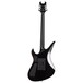 Schecter Synyster Custom-S, Gloss Black and Silver Pin Stripes
