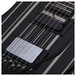 Synyster Custom-S, Gloss Black w/Silver Pin Stripes