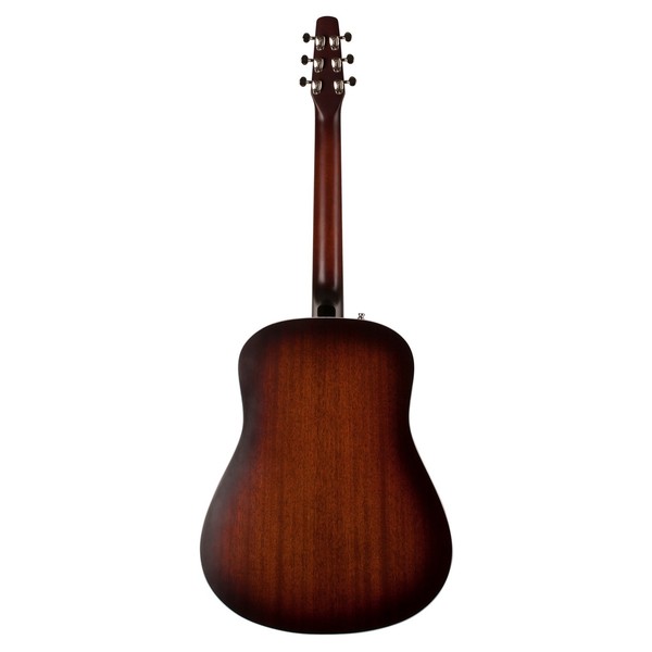 Seagull Maritime SWS Semi Gloss QIT Electro Acoustic, Natural Back View
