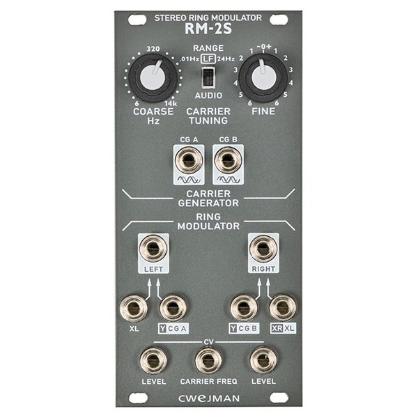 Cwejman RM-2S Stereo-Ringmodulator - Front