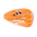 Jim Dunlop Genuine Celluloid 12 Pick Pack Heavy, Orange Pearl