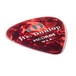 Dunlop Genuine Celluloid 12 Pick Pack Med, Red Pearl