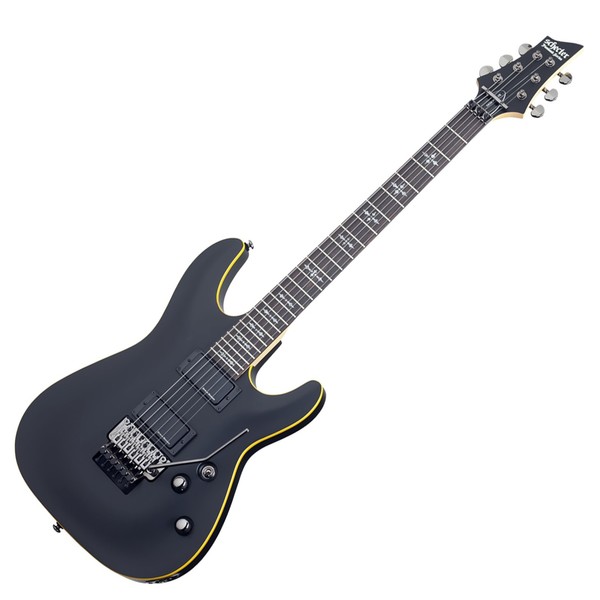 Schecter Demon-6 FR, Aged Black Satin