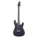 Schecter Demon-6 FR, Aged Black Satin front view