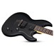 Schecter Demon S-II, Aged Black Satin front angle down