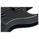 Schecter Demon S-II, Aged Black Satin pickguard