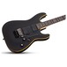 Schecter Demon-6 FR, Aged Black Satin front angle up