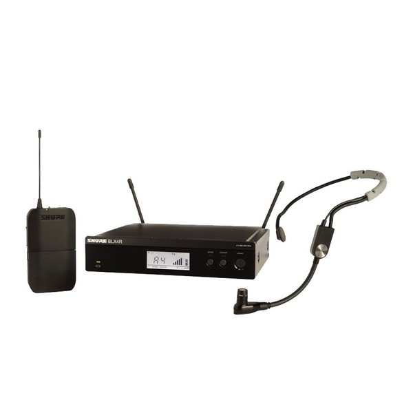 Shure BLX14RE/SM35-S8 Rack Mount Wireless Headset System with SM35 1