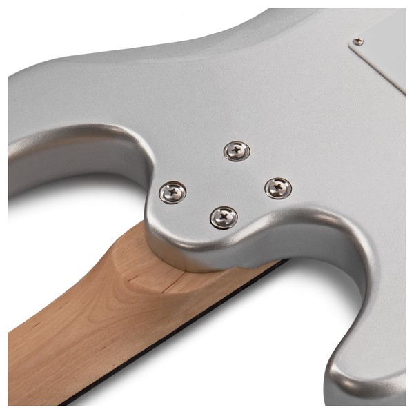 LA Electric Guitar + Amp Pack, Silver