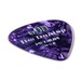 Dunlop Genuine Celluloid 12 Pick Pack Med, Purple Pearl