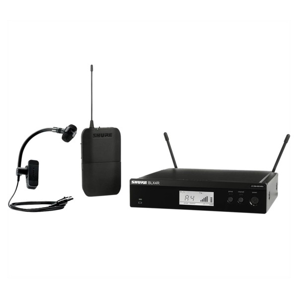 Shure BLX14RE/P98H-S8 Rack Mount Wireless Instrument System 1