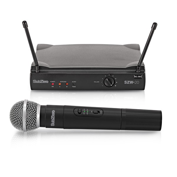 SubZero SZW-20 Handheld Wireless Microphone System