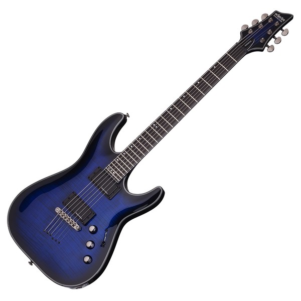 Schecter Blackjack SLS C-1 Active, See Thru Blue Burst