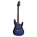 Schecter Blackjack SLS C-1 Active, See Thru Blue Burst front view