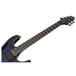 Schecter Blackjack SLS C-1 Active, See Thru Blue Burst fingerboard