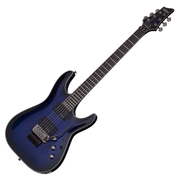 Schecter Blackjack SLS C-1 FR Active, See Thru Blue Burst