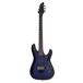 Schecter Blackjack SLS C-1 FR Active, See Thru Blue Burst front view