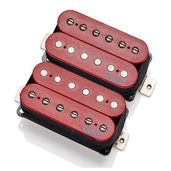 EMG Fat 55 Pickup Set, Red