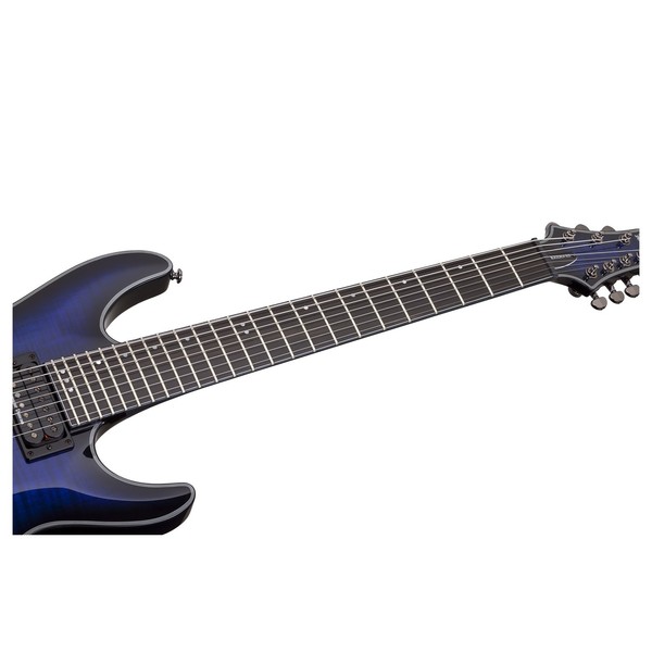 Schecter Blackjack SLS C-7 Passive, See Thru Blue Burst | Gear4music