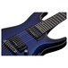 Schecter Blackjack SLS C-7 Passive, See Thru Blue Burst