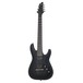 Schecter Blackjack SLS C-7 Passive, Satin Black front view