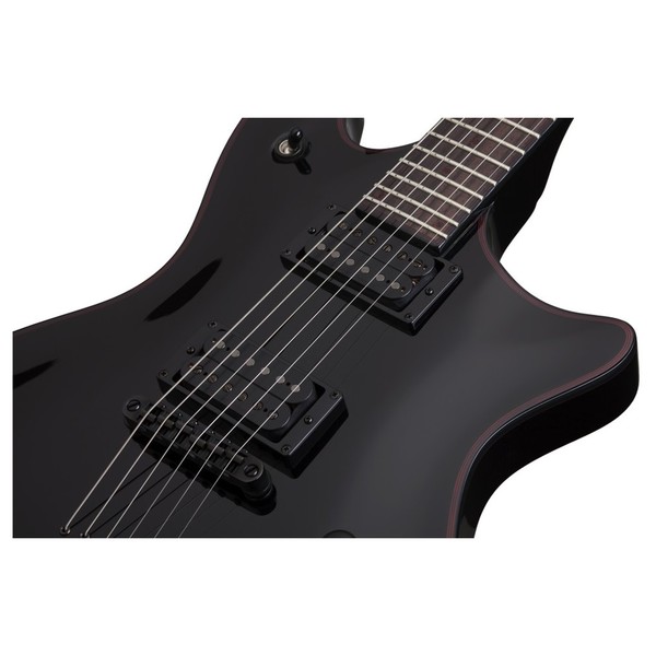 Schecter Blackjack Tempest Left Handed, Gloss Black at Gear4music