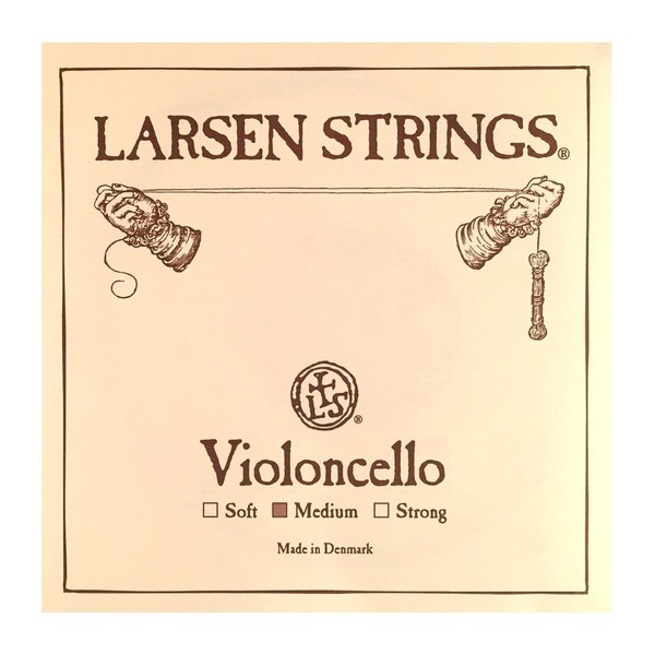 Larsen Medium Cello G String, Wire Core 1/8