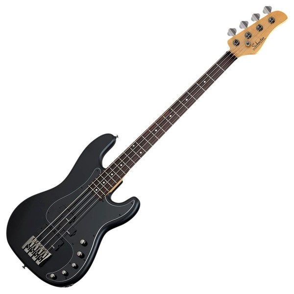 Schecter Diamond-P Custom-4 Active Bass, Satin Black